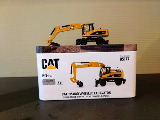 CAT M318D HJUL GRAVEMASKINE 1:87